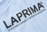 「LAPRIMA」 22SS BIG SHIRT 條紋多口袋抗皺短袖襯衫